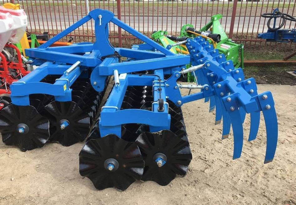 Inter-Tech front disc cultivator 2.5 m with flat bar drag BAP01 - ON STOCK - Skålharv: bilde 3 Inter-Tech front disc cultivator 2.5 m with flat bar drag BAP01 - ON STOCK - Skålharv: bilde 3