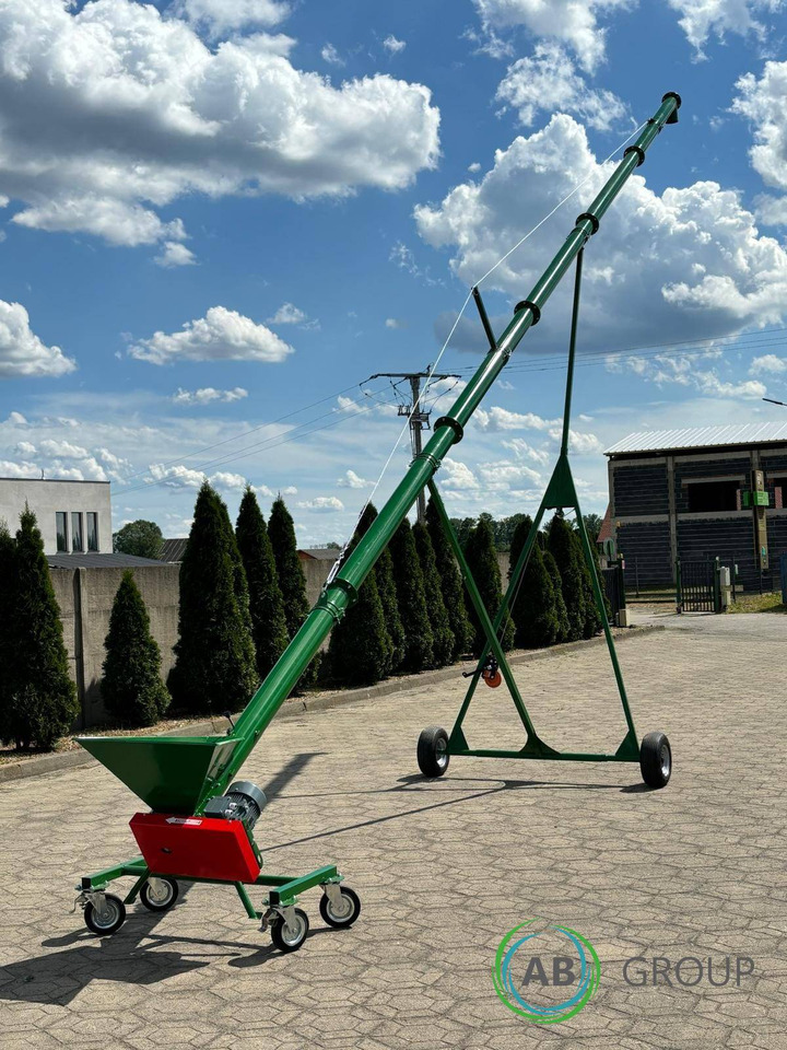 M-rol screw conveyor T401/1 with basket, Ø 110, 8 m - Etter-innhøsting utstyr: bilde 2 M-rol screw conveyor T401/1 with basket, Ø 110, 8 m - Etter-innhøsting utstyr: bilde 2