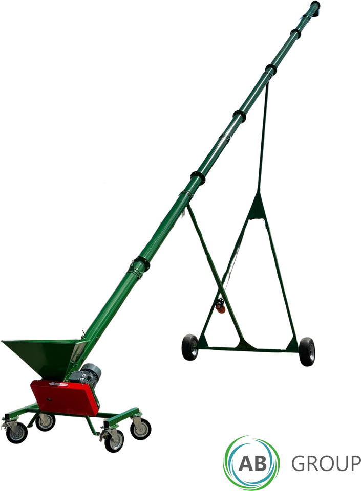 M-rol screw conveyor T401/1 with basket, Ø 110, 8 m - Etter-innhøsting utstyr: bilde 1 M-rol screw conveyor T401/1 with basket, Ø 110, 8 m - Etter-innhøsting utstyr: bilde 1