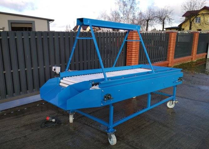 Macius S-250 roller selection table - Etter-innhøsting utstyr: bilde 2 Macius S-250 roller selection table - Etter-innhøsting utstyr: bilde 2