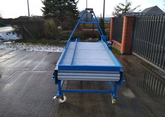 Macius S-250 roller selection table - Etter-innhøsting utstyr: bilde 4 Macius S-250 roller selection table - Etter-innhøsting utstyr: bilde 4