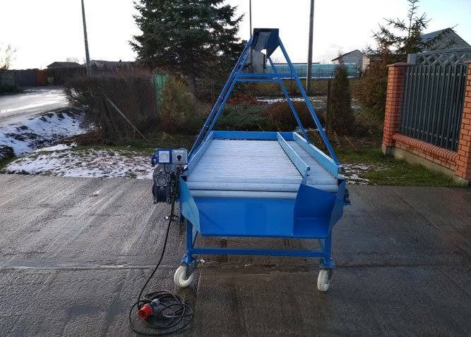 Macius S-250 roller selection table - Etter-innhøsting utstyr: bilde 5 Macius S-250 roller selection table - Etter-innhøsting utstyr: bilde 5