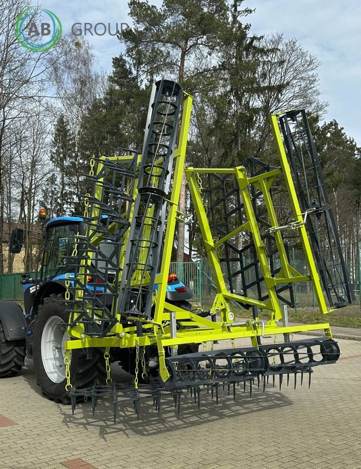 POM Augustów 7-field mounted tine harrow with string roller - Harv: bilde 4 POM Augustów 7-field mounted tine harrow with string roller - Harv: bilde 4