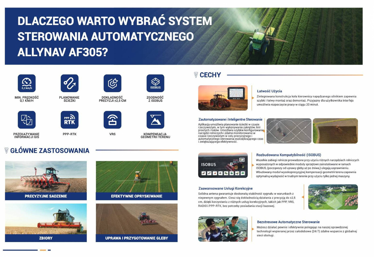 Zestaw sterowania siewnikiem Allynav - Navigasjonssystem for Landbruksteknikk: bilde 4 Zestaw sterowania siewnikiem Allynav - Navigasjonssystem for Landbruksteknikk: bilde 4