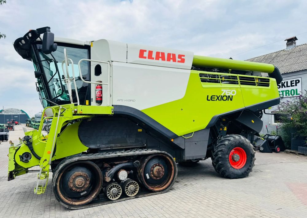 Claas Lexion 760 APS - Skurtresker: bilde 1 Claas Lexion 760 APS - Skurtresker: bilde 1