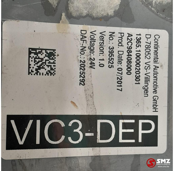 DAF Occ ECU VIC 3 regeleenheid DAF - Styreenhet for Lastebil: bilde 5 DAF Occ ECU VIC 3 regeleenheid DAF - Styreenhet for Lastebil: bilde 5