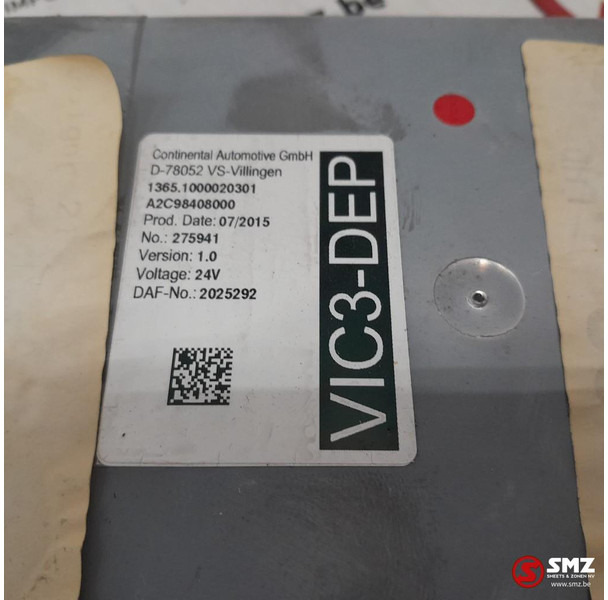 DAF Occ ECU VIC3 regeleenheid DAF - Styreenhet for Lastebil: bilde 5 DAF Occ ECU VIC3 regeleenheid DAF - Styreenhet for Lastebil: bilde 5