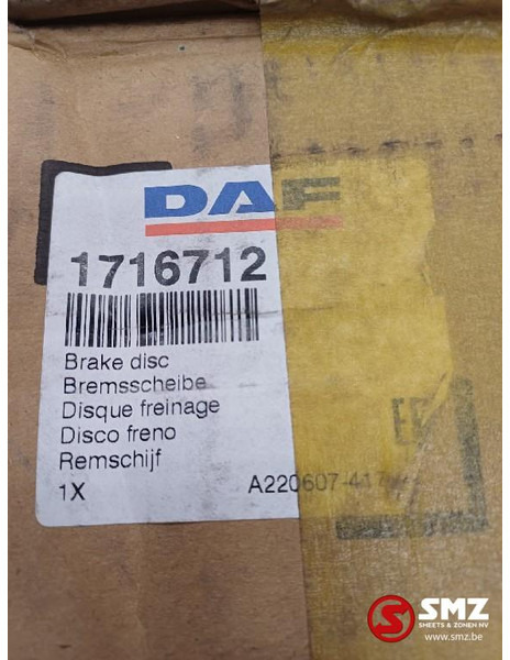 DAF Remschijf achter DAF - Bremseskiv for Lastebil: bilde 4 DAF Remschijf achter DAF - Bremseskiv for Lastebil: bilde 4