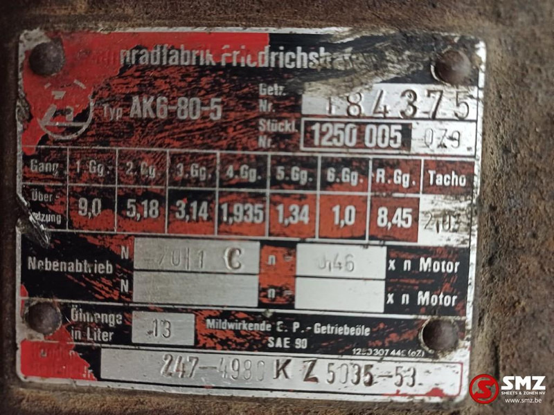 Deutz Occ motor F6L413V Deutz + versnellingsbak AK6-80-5 - Motor for Lastebil: bilde 5 Deutz Occ motor F6L413V Deutz + versnellingsbak AK6-80-5 - Motor for Lastebil: bilde 5