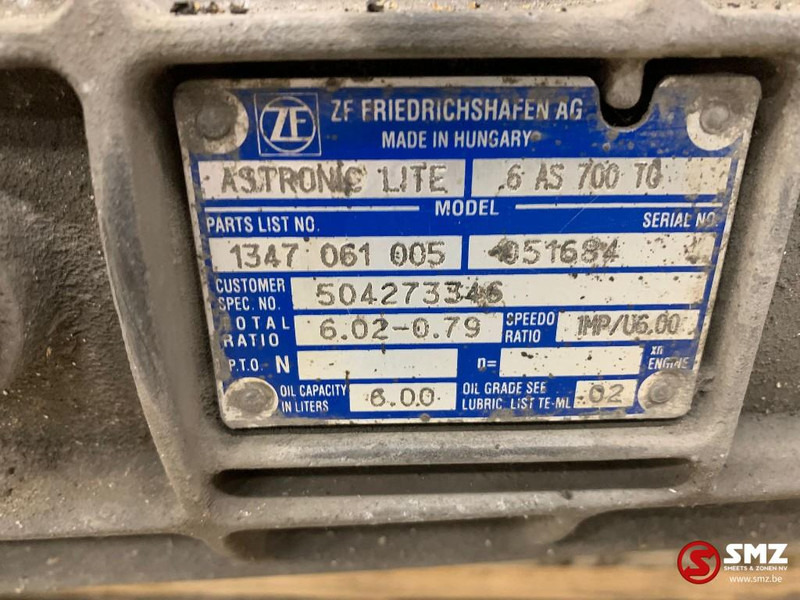 Iveco Occ Versnellingsbak Iveco 6AS700TO - Girkasse for Lastebil: bilde 5 Iveco Occ Versnellingsbak Iveco 6AS700TO - Girkasse for Lastebil: bilde 5