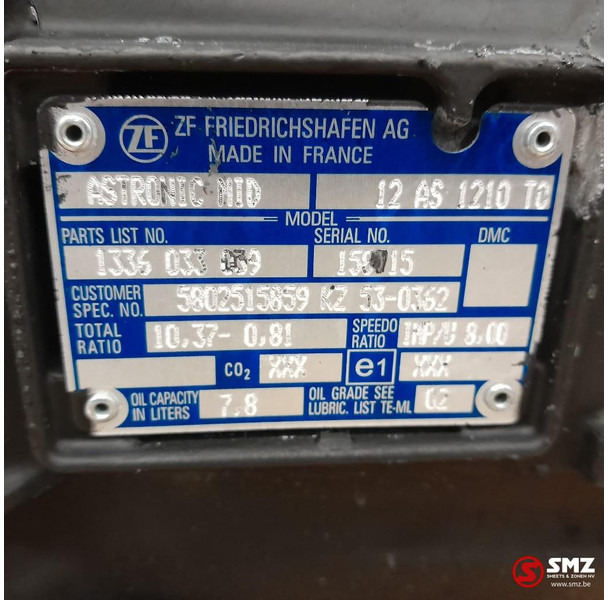 Iveco Occ versnellingsbak 12AS1210TO Iveco - Girkasse for Lastebil: bilde 5 Iveco Occ versnellingsbak 12AS1210TO Iveco - Girkasse for Lastebil: bilde 5