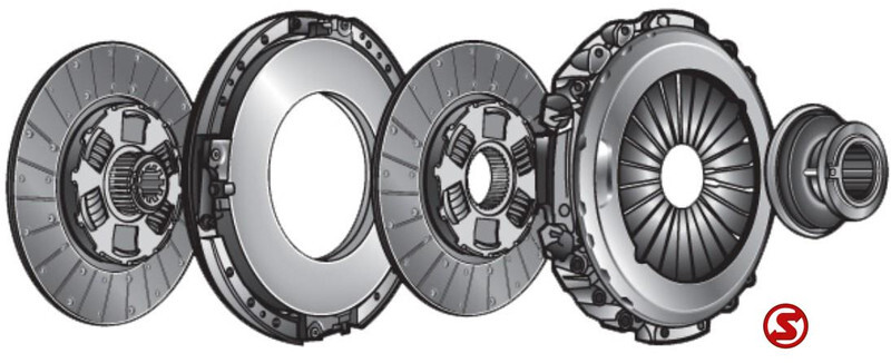 Mercedes-Benz Koppelingsset Mercedes Actros dubbel - Clutch og deler for Lastebil: bilde 1 Mercedes-Benz Koppelingsset Mercedes Actros dubbel - Clutch og deler for Lastebil: bilde 1