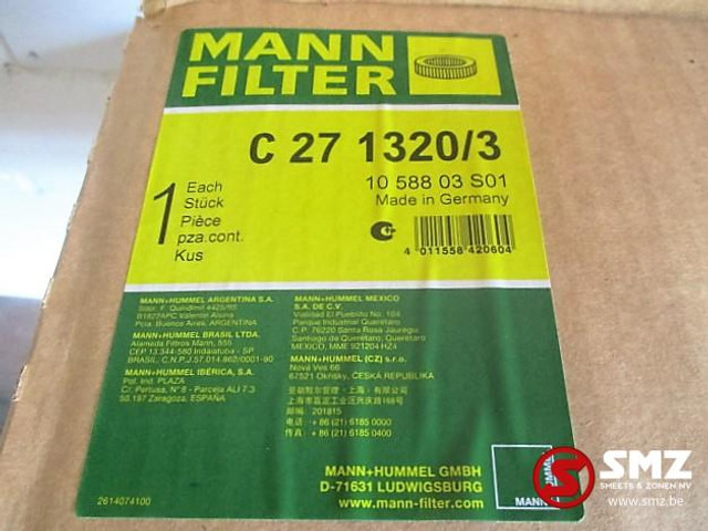 Mercedes-Benz Luchtfilter mann c271320/3 mercedes Actros - Luftfilter for Lastebil: bilde 2 Mercedes-Benz Luchtfilter mann c271320/3 mercedes Actros - Luftfilter for Lastebil: bilde 2