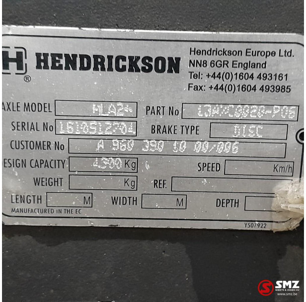 Mercedes-Benz Occ stuuras / meeloopas M-4,3LA/C17.5 Mercedes - Styring for Lastebil: bilde 5 Mercedes-Benz Occ stuuras / meeloopas M-4,3LA/C17.5 Mercedes - Styring for Lastebil: bilde 5