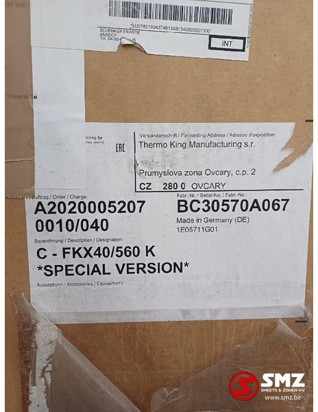 Ny Motor og deler for Lastebil THERMOKING Luchtcompressor X430P Thermoking: bilde 7