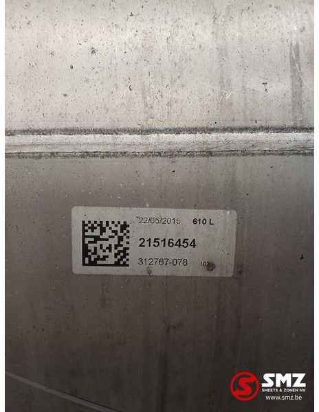 Volvo Occ brandstoftank met steunen 610L Volvo - Drivstofftank for Lastebil: bilde 5 Volvo Occ brandstoftank met steunen 610L Volvo - Drivstofftank for Lastebil: bilde 5
