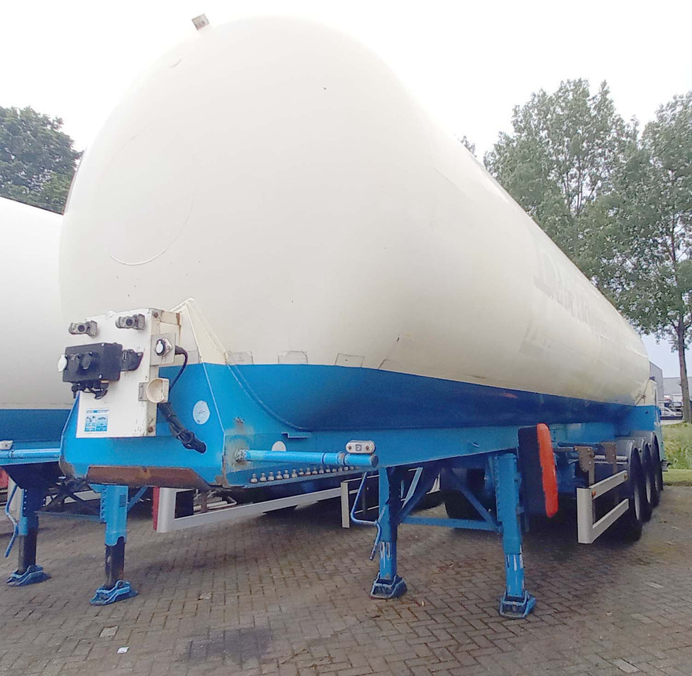 AGA Cryo Gas tank semi-trailer cryogenic used for nitrogen, argon, oxygen, LIN, LOX, LAR. - Tanksemi: bilde 2 AGA Cryo Gas tank semi-trailer cryogenic used for nitrogen, argon, oxygen, LIN, LOX, LAR. - Tanksemi: bilde 2