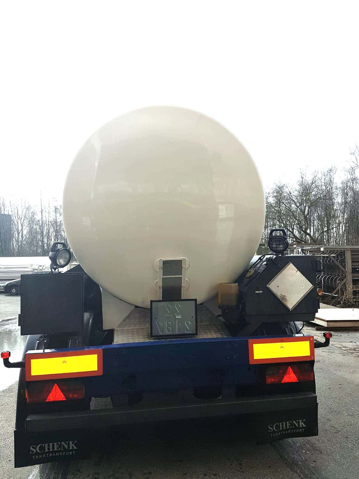 BURG Gas tank semi-trailer used for CO2 Carbon dioxide - Tanksemi: bilde 2 BURG Gas tank semi-trailer used for CO2 Carbon dioxide - Tanksemi: bilde 2