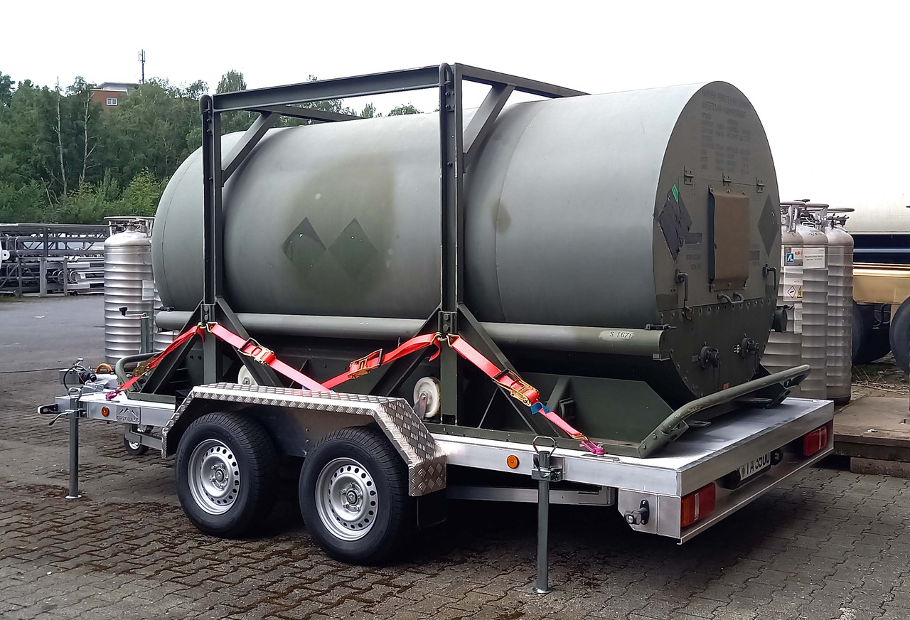 CRYOBASE Gas tank cryogenic trailer used for nitrogen, oxygen, argon - Tankhenger: bilde 3 CRYOBASE Gas tank cryogenic trailer used for nitrogen, oxygen, argon - Tankhenger: bilde 3