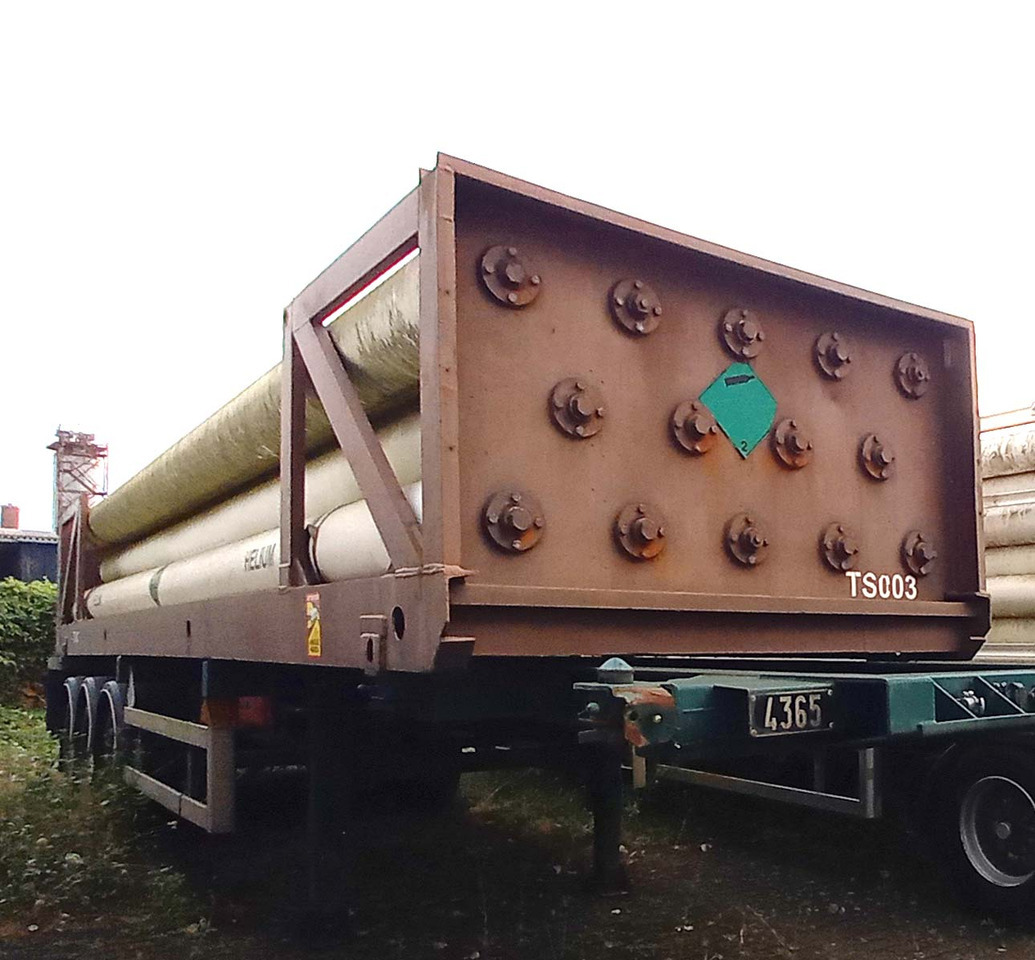 FRUEHAUF Gas, compressed helium, hydrogen, Wasserstoff, 196 bar - Tanksemi: bilde 1 FRUEHAUF Gas, compressed helium, hydrogen, Wasserstoff, 196 bar - Tanksemi: bilde 1