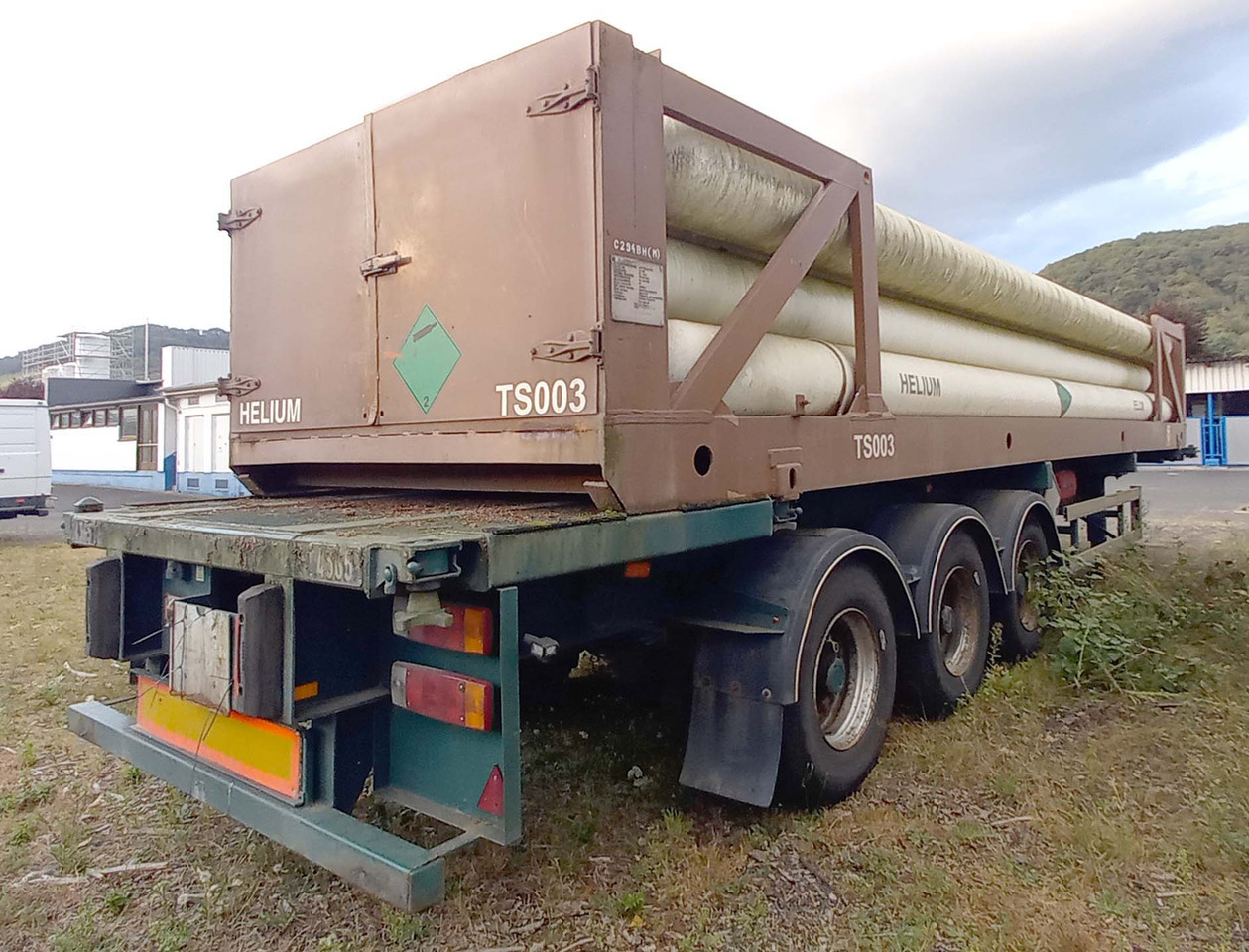 FRUEHAUF Gas, compressed helium, hydrogen, Wasserstoff, 196 bar - Tanksemi: bilde 3 FRUEHAUF Gas, compressed helium, hydrogen, Wasserstoff, 196 bar - Tanksemi: bilde 3