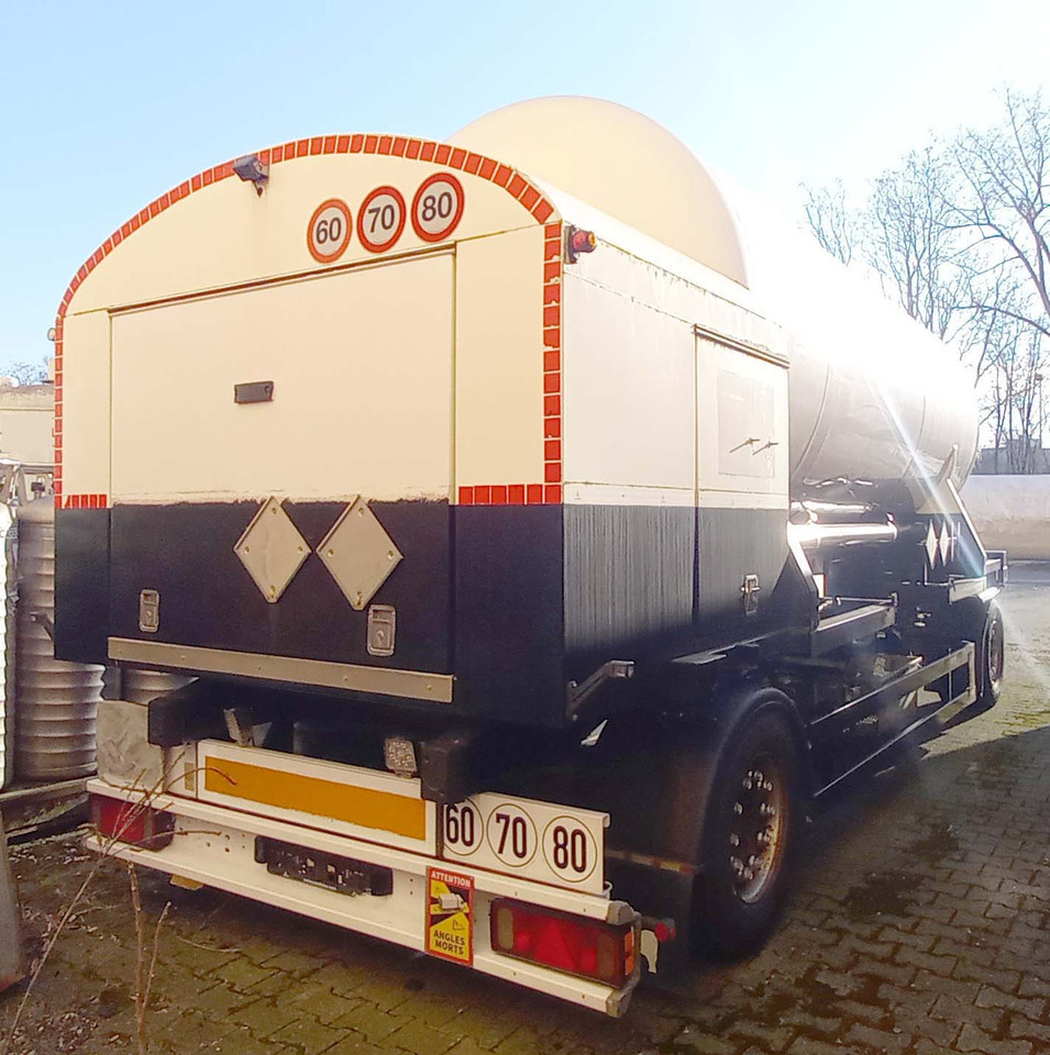 GOFA Gas tank trailer cryogenic used for oxygen, nitrogen, argon, gas. - Tanksemi: bilde 5 GOFA Gas tank trailer cryogenic used for oxygen, nitrogen, argon, gas. - Tanksemi: bilde 5