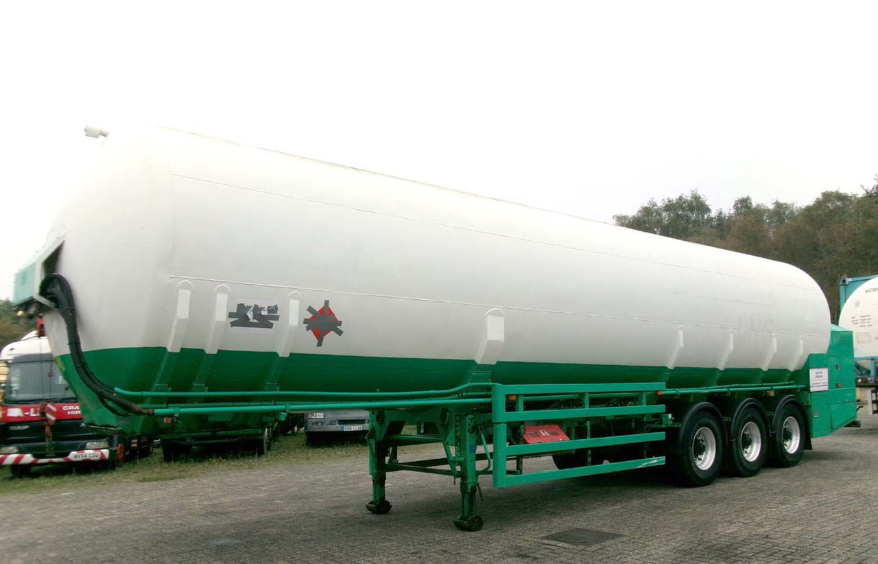 M1 Engineering Gas tank semi-trailer cryogenic used for LNG Methan Methane - Tanksemi: bilde 2 M1 Engineering Gas tank semi-trailer cryogenic used for LNG Methan Methane - Tanksemi: bilde 2