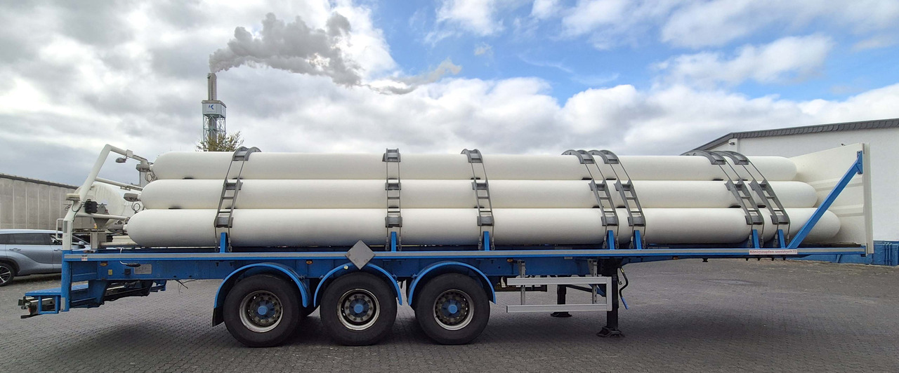 MAFA Gas tank tube semi-trailer used for compressed helium, hydrogen, Wasserstoff, methane, CNG - Tanksemi: bilde 5 MAFA Gas tank tube semi-trailer used for compressed helium, hydrogen, Wasserstoff, methane, CNG - Tanksemi: bilde 5