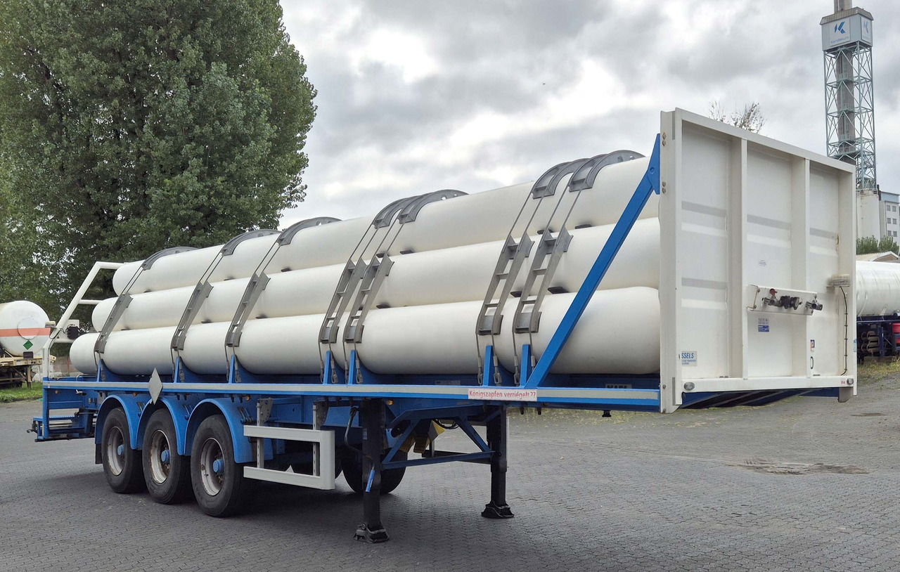 MAFA Gas tank tube semi-trailer used for compressed helium, hydrogen, Wasserstoff, methane, CNG - Tanksemi: bilde 1 MAFA Gas tank tube semi-trailer used for compressed helium, hydrogen, Wasserstoff, methane, CNG - Tanksemi: bilde 1