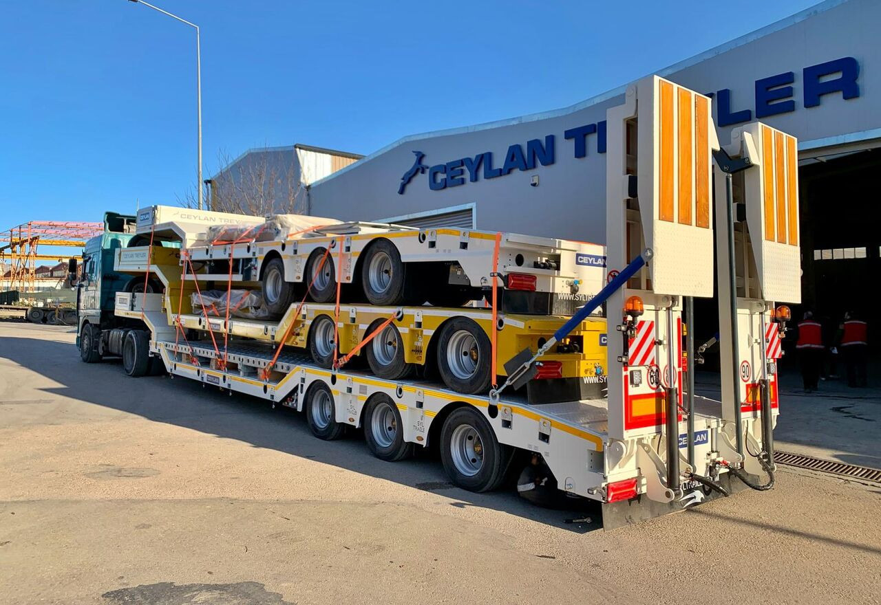 Ny Lavloader semitrailer CEYLAN 3 AXLES STANDART & EXTENDABLE LOWBED: bilde 26