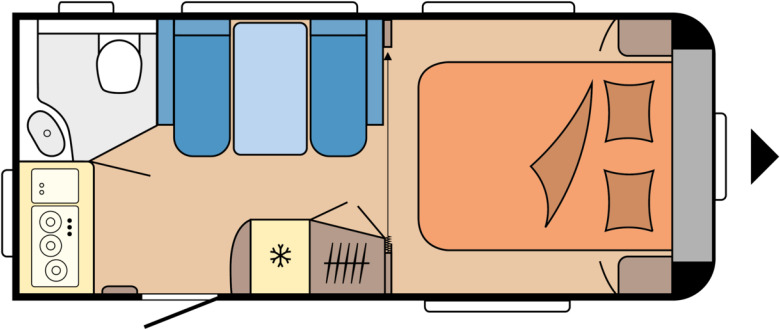 DE LUXE 460 SFf - Campingvogn: bilde 1 DE LUXE 460 SFf - Campingvogn: bilde 1