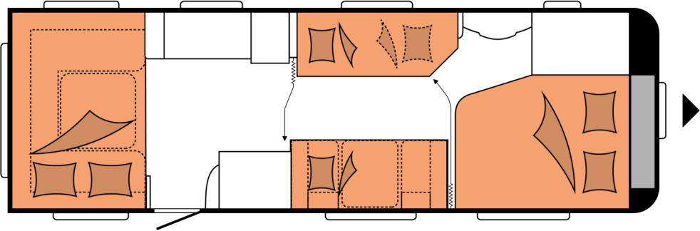 Hobby PRESTIGE 720 UKFe - Campingvogn: bilde 2 Hobby PRESTIGE 720 UKFe - Campingvogn: bilde 2