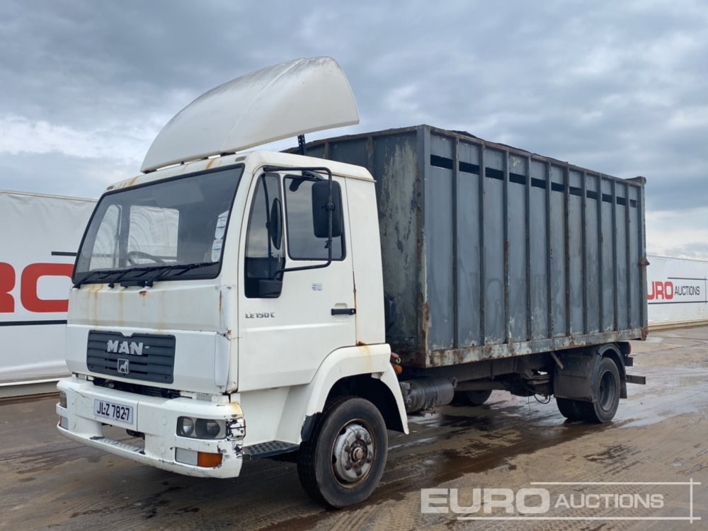 2002 MAN LE150C - Dyretransport lastebil: bilde 1 2002 MAN LE150C - Dyretransport lastebil: bilde 1