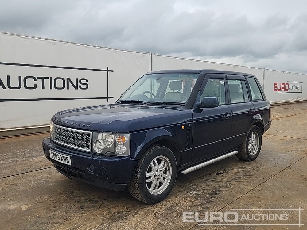 2003 Range Rover SE TD6 4WD Auto, Cruise Control, Lane Assist, Climate Control, A/C (Reg. Docs. Available) (NO VAT) - SUV: bilde 1 2003 Range Rover SE TD6 4WD Auto, Cruise Control, Lane Assist, Climate Control, A/C (Reg. Docs. Available) (NO VAT) - SUV: bilde 1