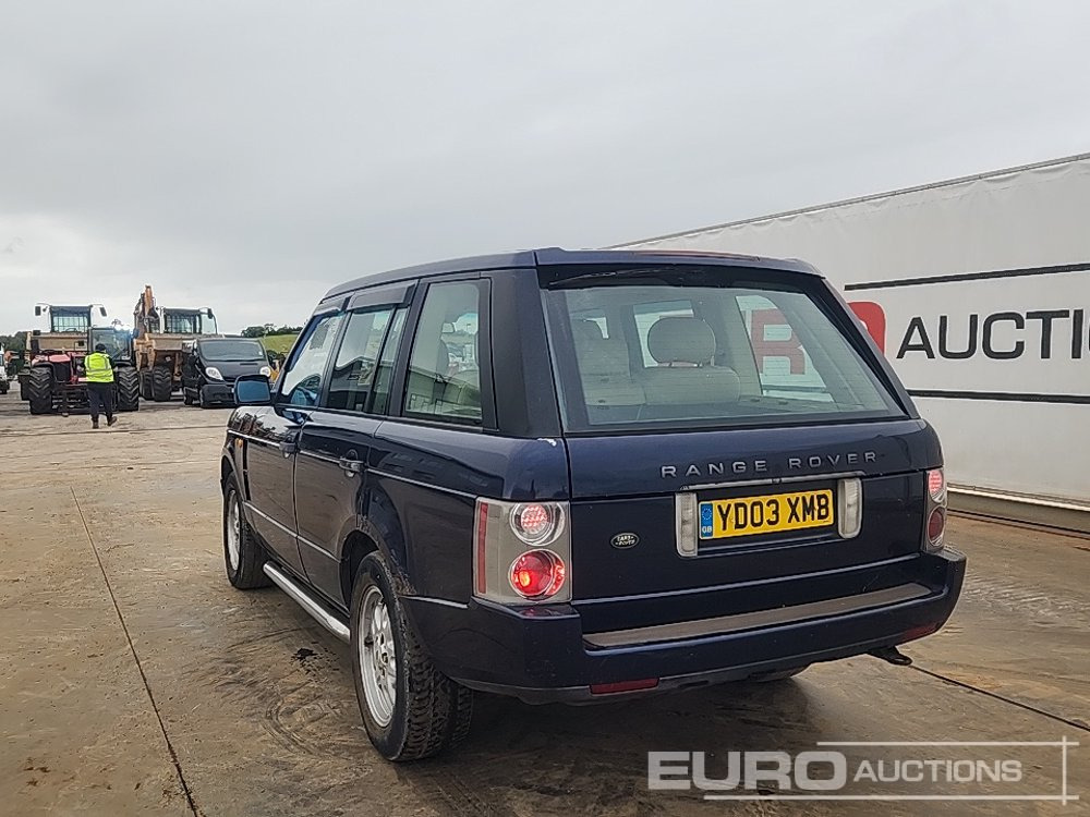 2003 Range Rover SE TD6 4WD Auto, Cruise Control, Lane Assist, Climate Control, A/C (Reg. Docs. Available) (NO VAT) - SUV: bilde 3 2003 Range Rover SE TD6 4WD Auto, Cruise Control, Lane Assist, Climate Control, A/C (Reg. Docs. Available) (NO VAT) - SUV: bilde 3