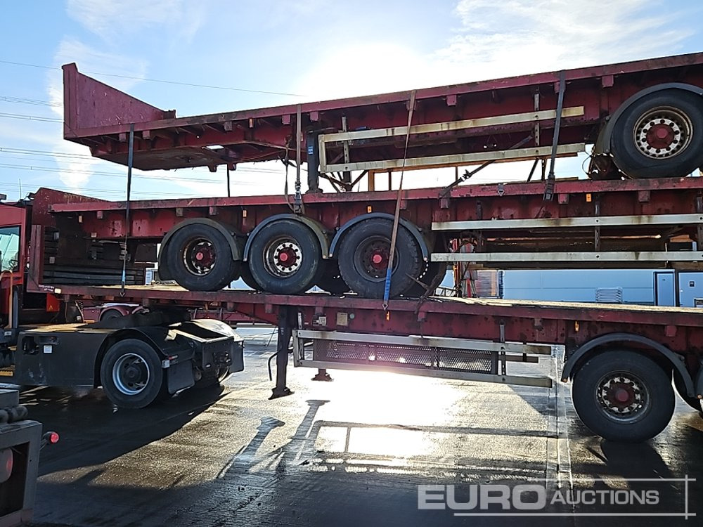 2006 Dennison Trailers Tri Axle Flatbed Trailer (3 of) - Åpen semitrailer: bilde 2 2006 Dennison Trailers Tri Axle Flatbed Trailer (3 of) - Åpen semitrailer: bilde 2