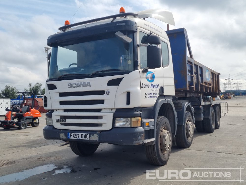 2007 Scania P380 - Krokbil: bilde 1 2007 Scania P380 - Krokbil: bilde 1