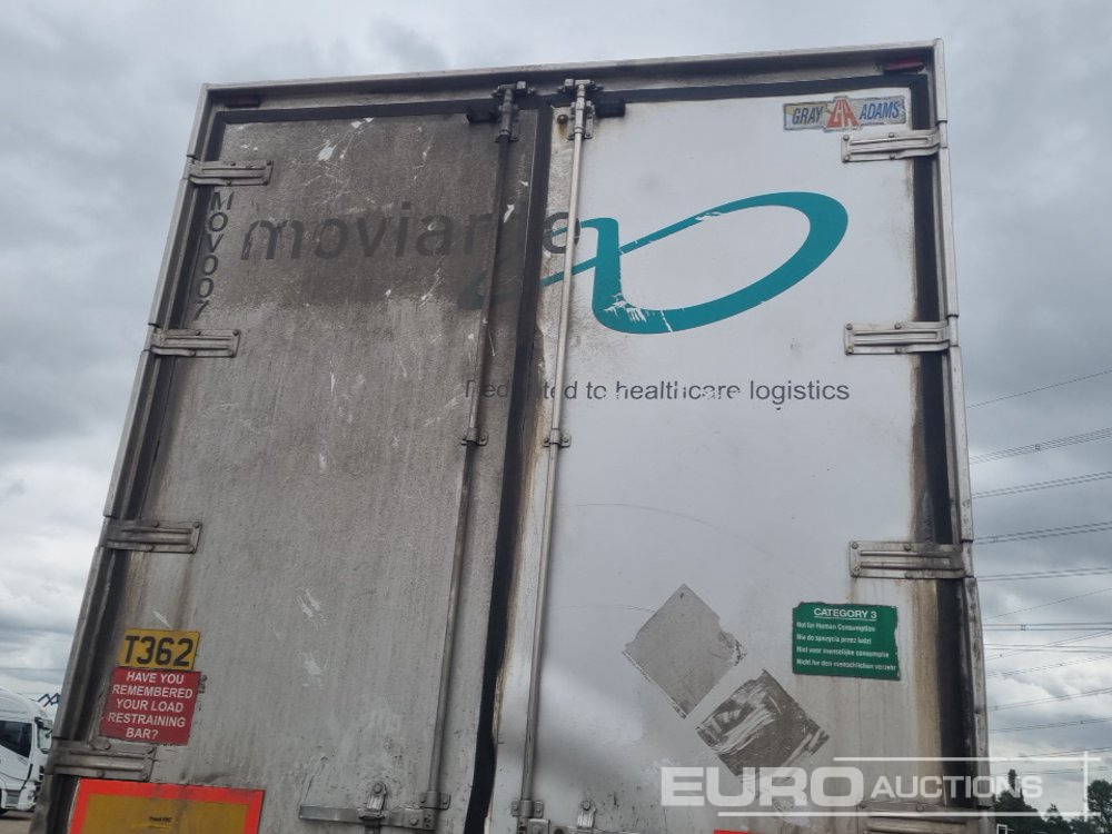 Kjølesemi 2008 Gray & Adams Tri Axle Refrigeration Trailer: bilde 16