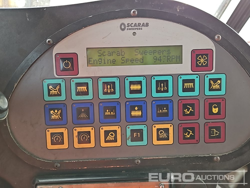 Feiebil 2009 Scarab 4x2 Road Sweeper, Reverse Camera, Automatic Gearbox: bilde 26