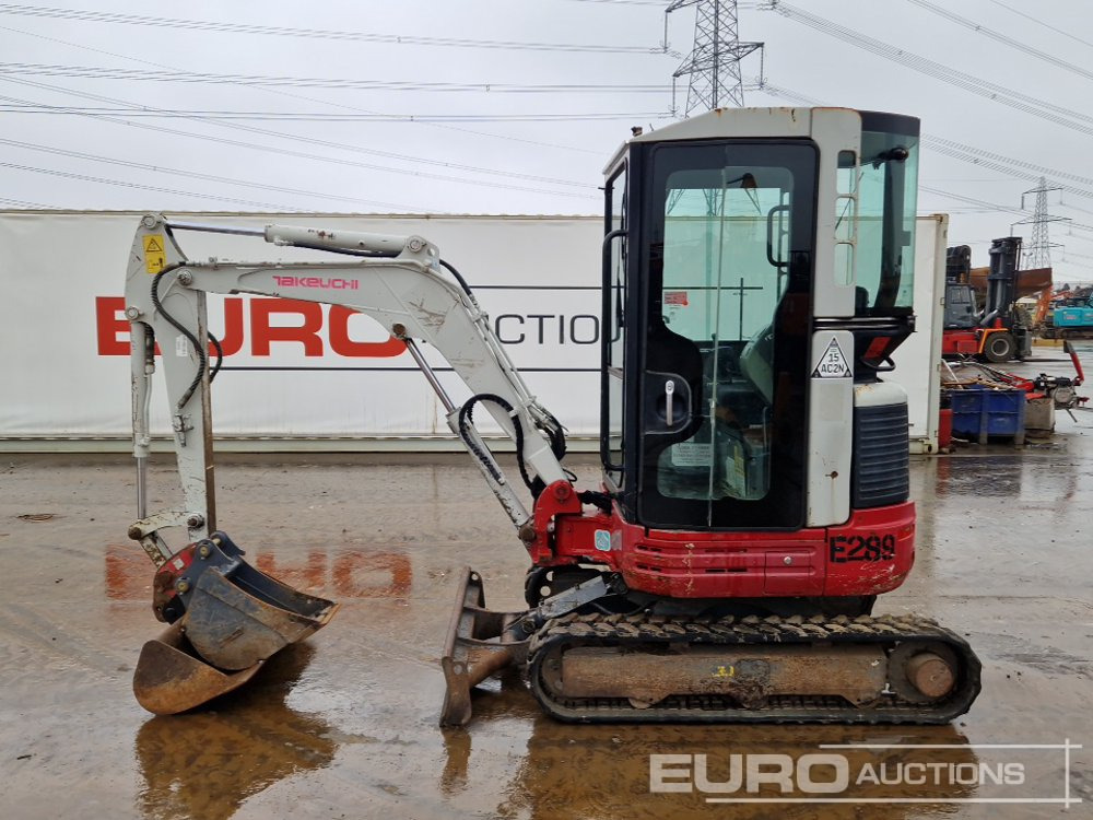 2010 Takeuchi TB23R - Minigraver: bilde 2 2010 Takeuchi TB23R - Minigraver: bilde 2