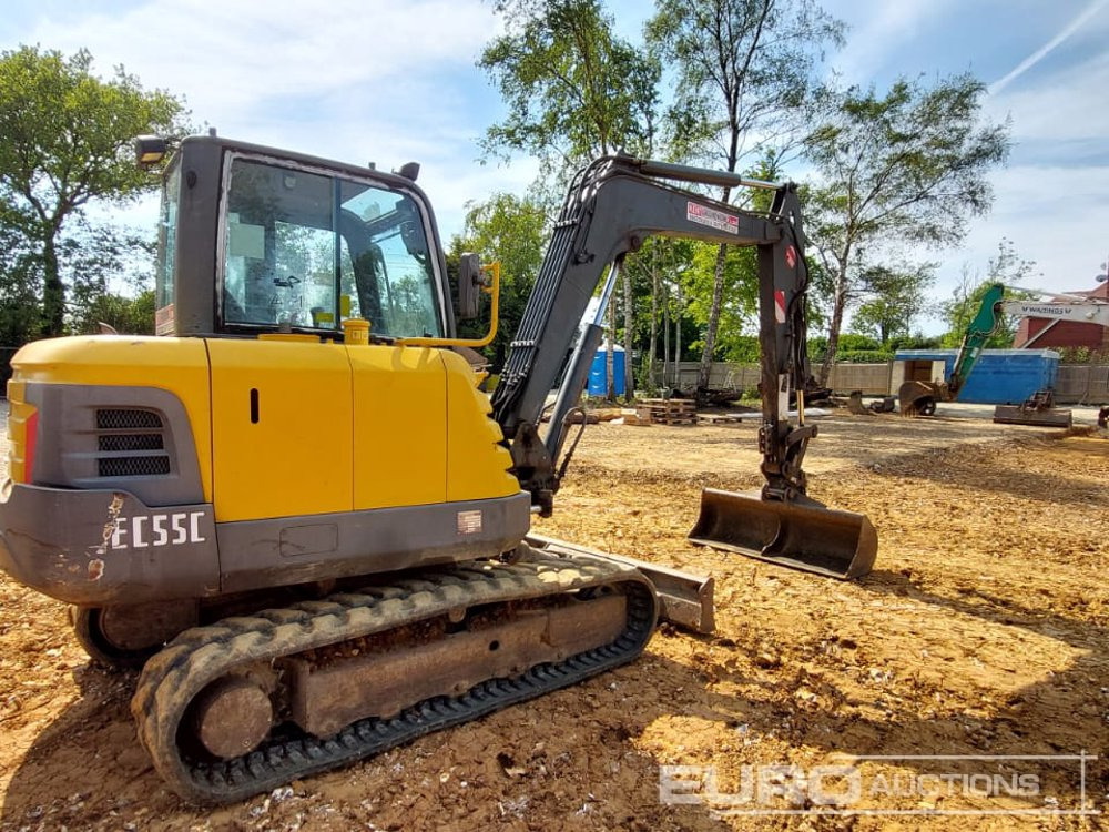 2010 Volvo EC55C - Minigraver: bilde 5 2010 Volvo EC55C - Minigraver: bilde 5