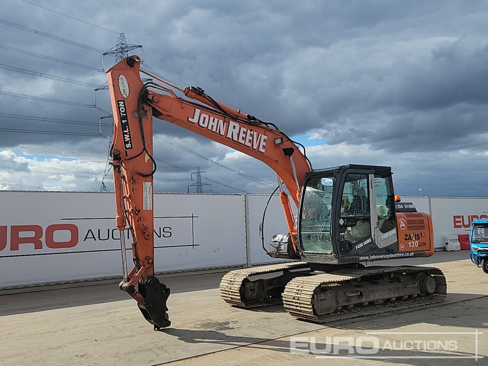 2011 Hitachi ZX130LCN-3 - Beltegraver: bilde 1 2011 Hitachi ZX130LCN-3 - Beltegraver: bilde 1