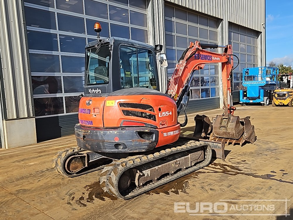 2011 Kubota U55-4 - Minigraver: bilde 1 2011 Kubota U55-4 - Minigraver: bilde 1
