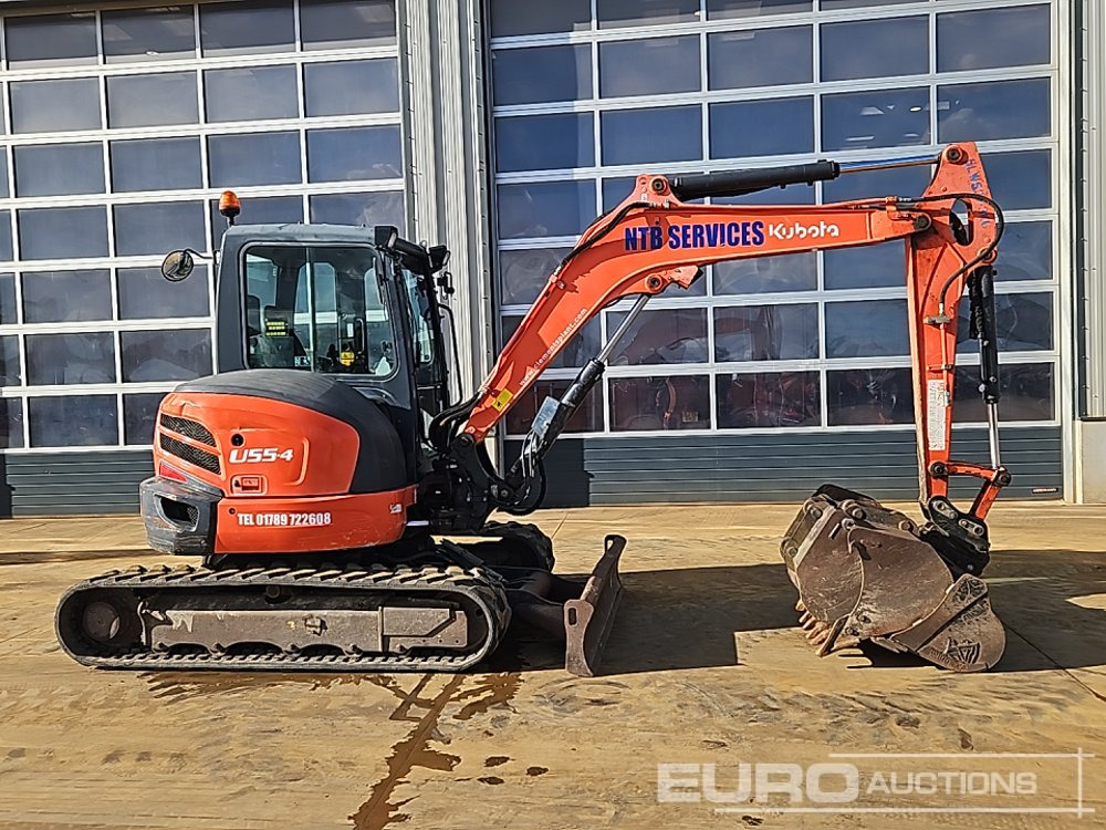 2011 Kubota U55-4 - Minigraver: bilde 2 2011 Kubota U55-4 - Minigraver: bilde 2