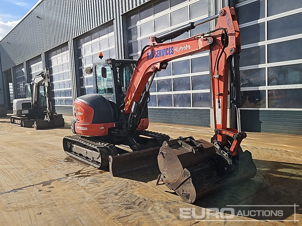 2011 Kubota U55-4 - Minigraver: bilde 3 2011 Kubota U55-4 - Minigraver: bilde 3