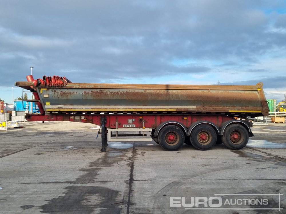 2011 SDC Tri Axle Kelly Steel Tipping Trailer, Easy Sheet - Tippsemi: bilde 2 2011 SDC Tri Axle Kelly Steel Tipping Trailer, Easy Sheet - Tippsemi: bilde 2