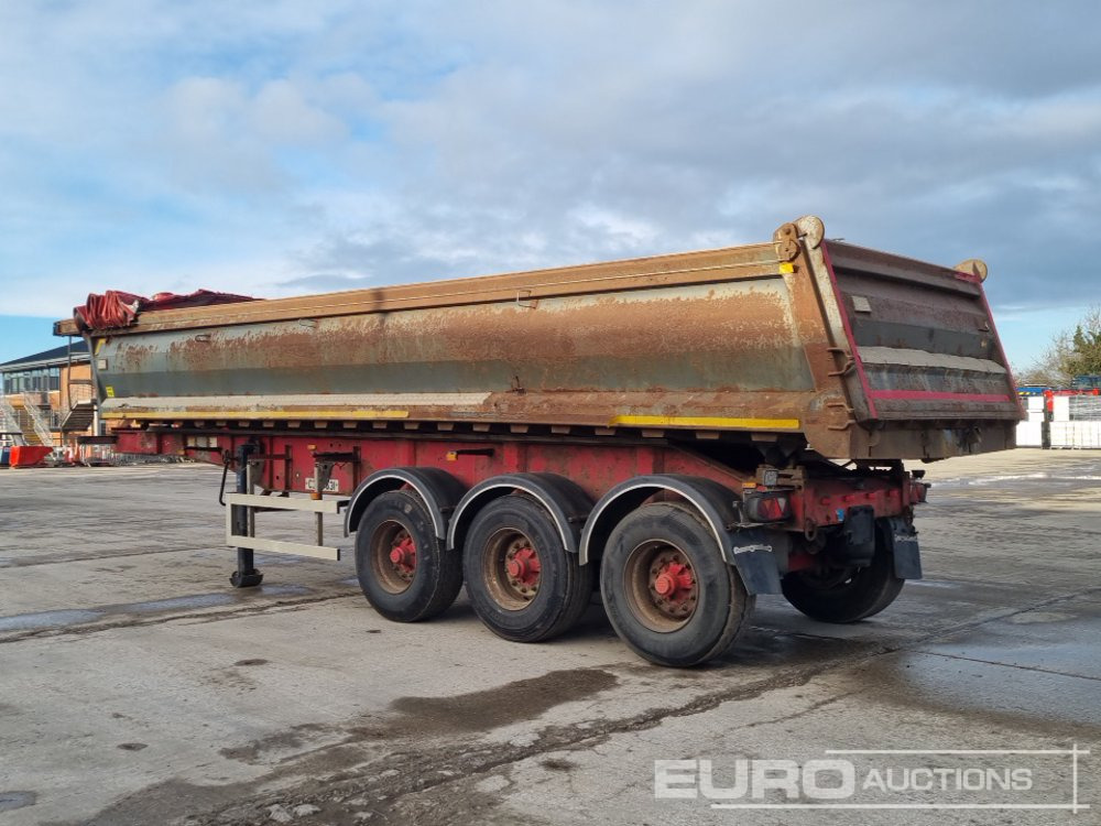 2011 SDC Tri Axle Kelly Steel Tipping Trailer, Easy Sheet - Tippsemi: bilde 3 2011 SDC Tri Axle Kelly Steel Tipping Trailer, Easy Sheet - Tippsemi: bilde 3