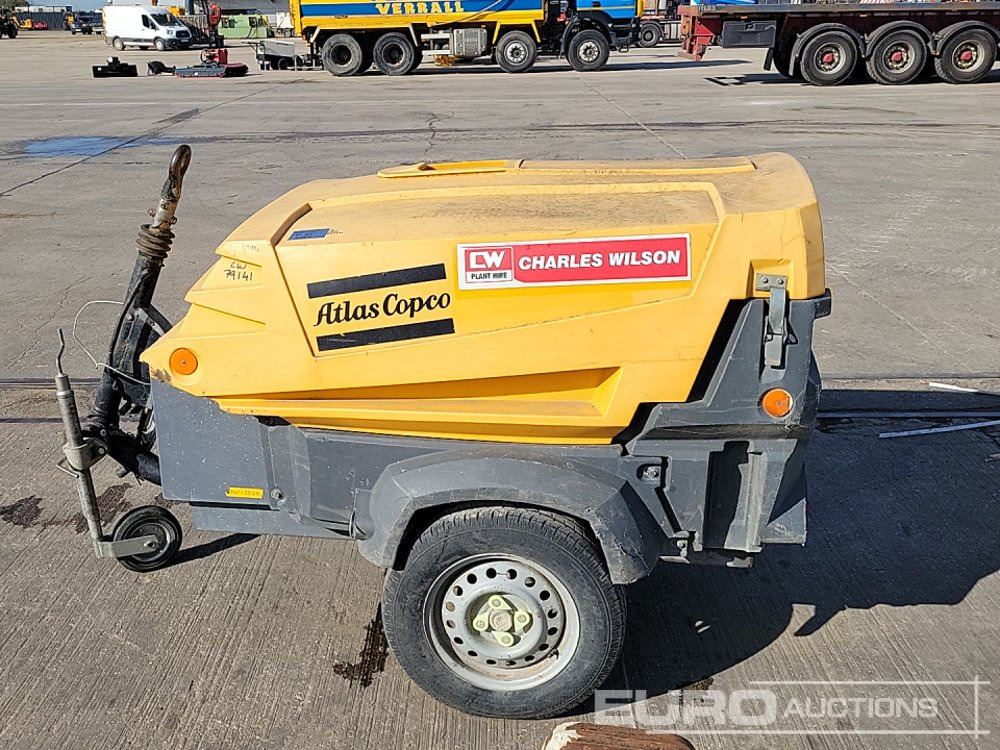 2012 Atlas Copco XAS37 - Luftkompressor: bilde 2 2012 Atlas Copco XAS37 - Luftkompressor: bilde 2
