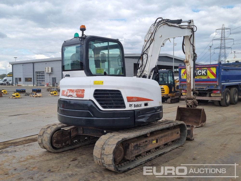 2012 Bobcat E80 - Minigraver: bilde 5 2012 Bobcat E80 - Minigraver: bilde 5