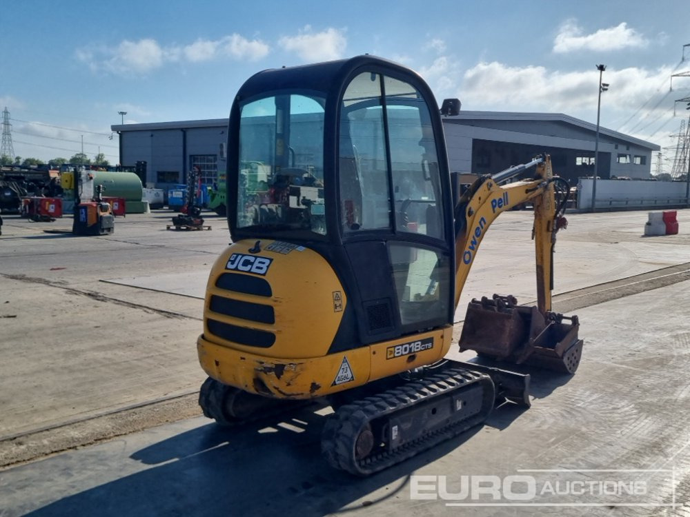 2012 JCB 8018 - Minigraver: bilde 5 2012 JCB 8018 - Minigraver: bilde 5